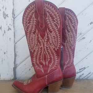 Women's Corral Rioja Tall Snip Toe Western Boots 6.5